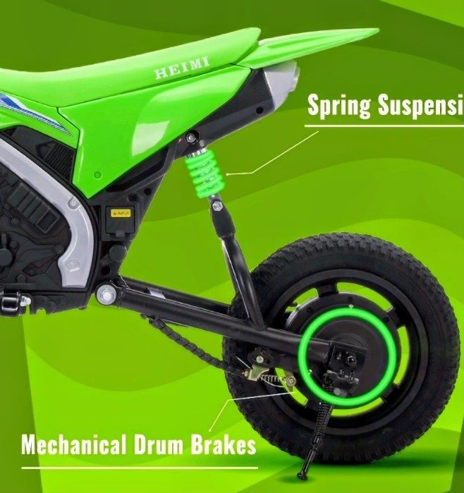 24V Kids Electric Motorcycle Aprilia Licensed&Dirt Bike Speed 6-12mph for Age 3+