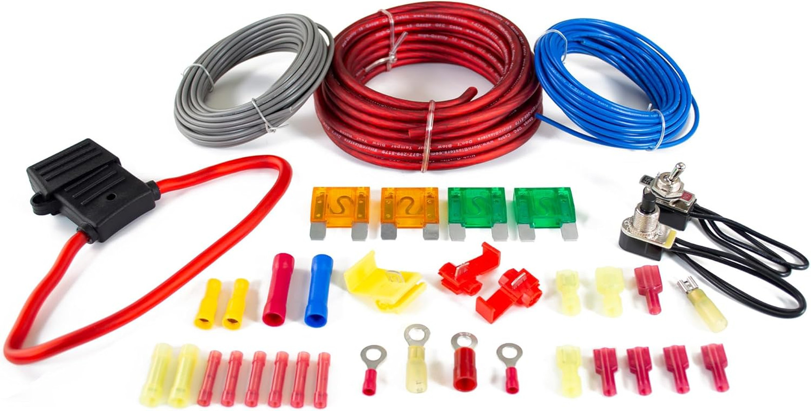 Rage 4-Chime Air Horn Kit – 120 PSI Loud 12V Train Horn System