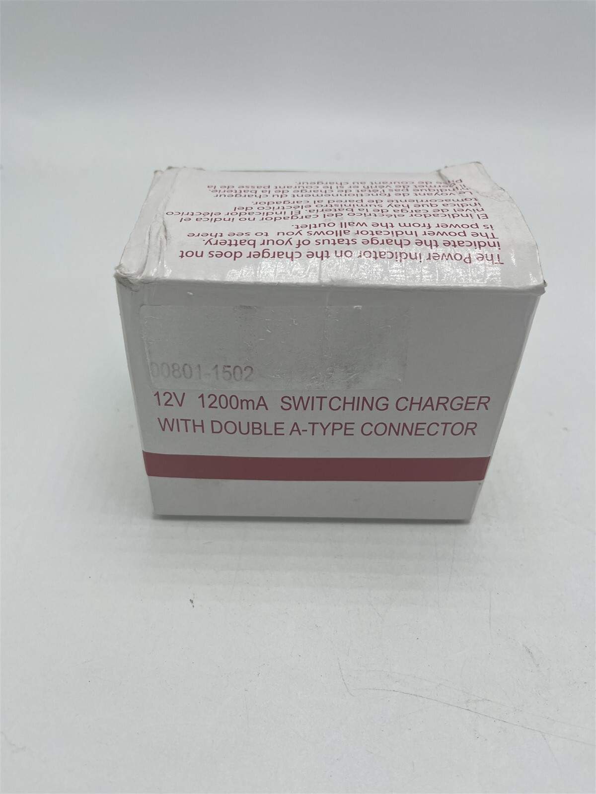 12V 1200mA Switching Charger with Double A-Type Connector 00801-1502