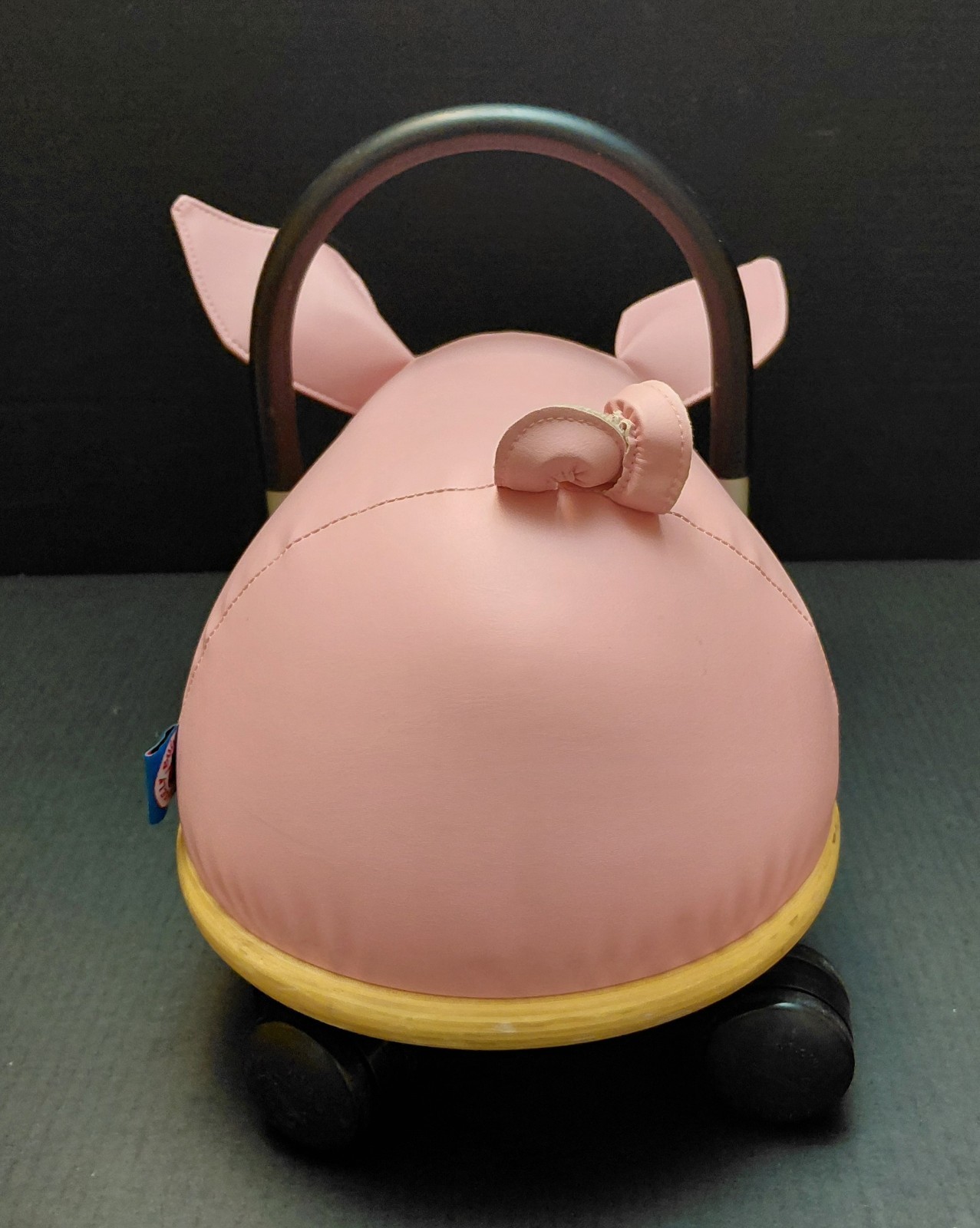 Wheely Bug Pig Ride On Toy Pink Rolling Toddler Scooter Prince Lionheart