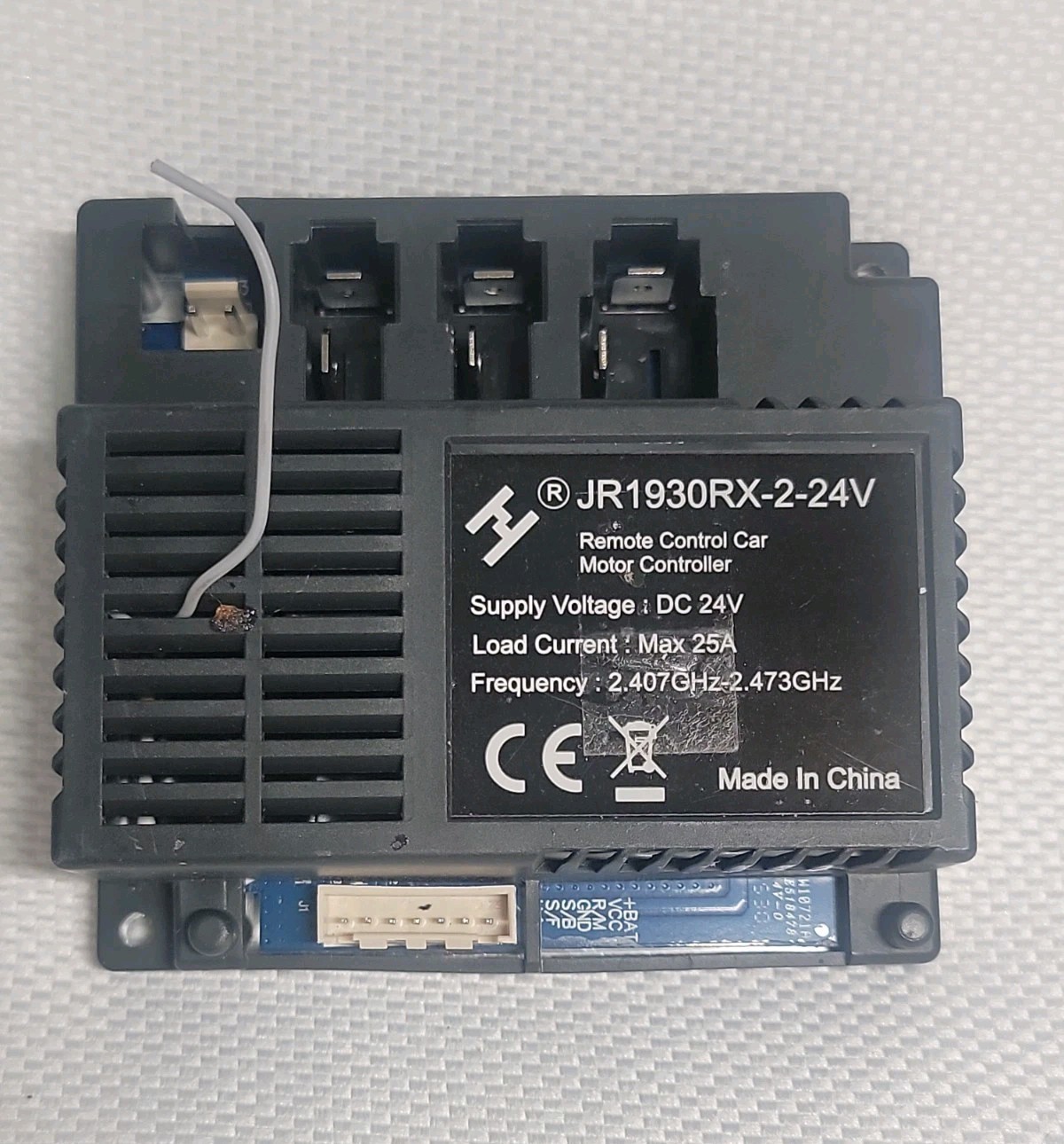 JR1930RX-2-24V Remote Control Car Motor Controller