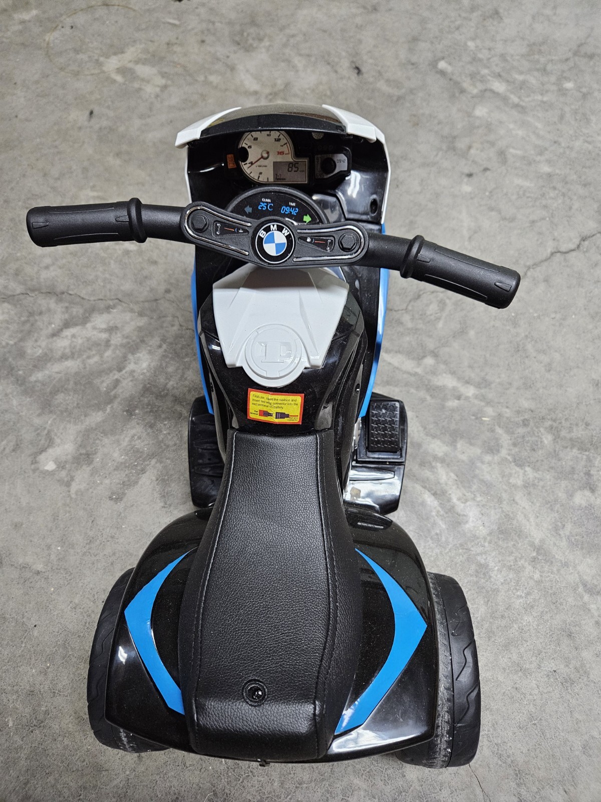 BMW Trike 3 Wheels Battery Power Motorcycle Children 18 To 36 Months