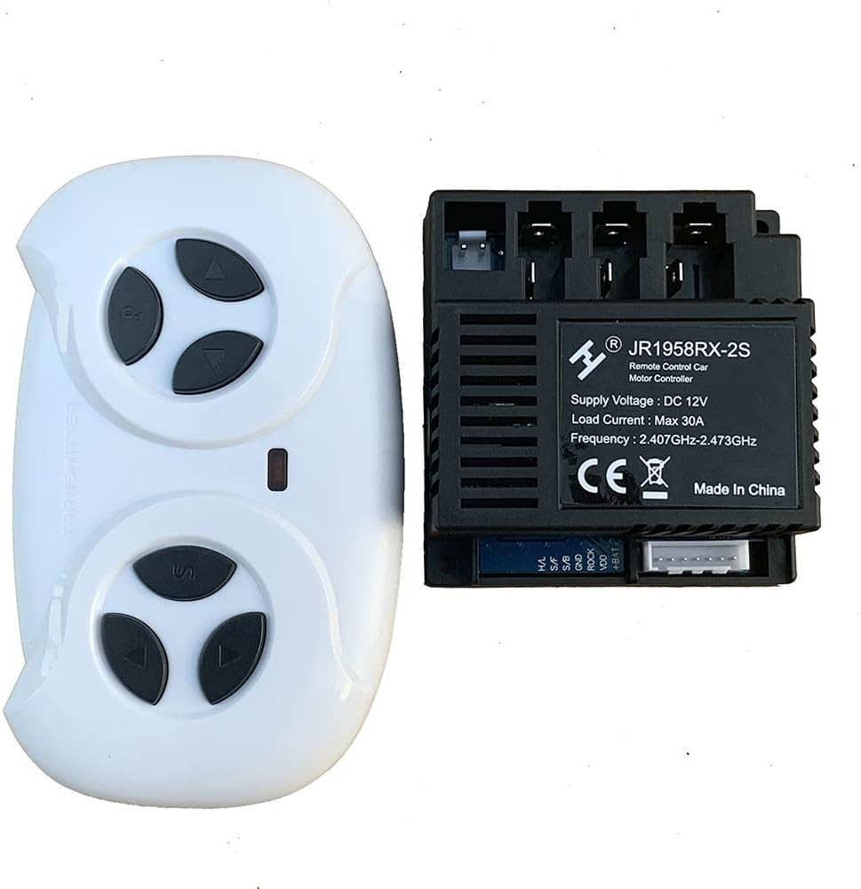 2.4G Bluetooth Remote Control and JR1958RX-2S Receiver Kit Kids Powered Ride …