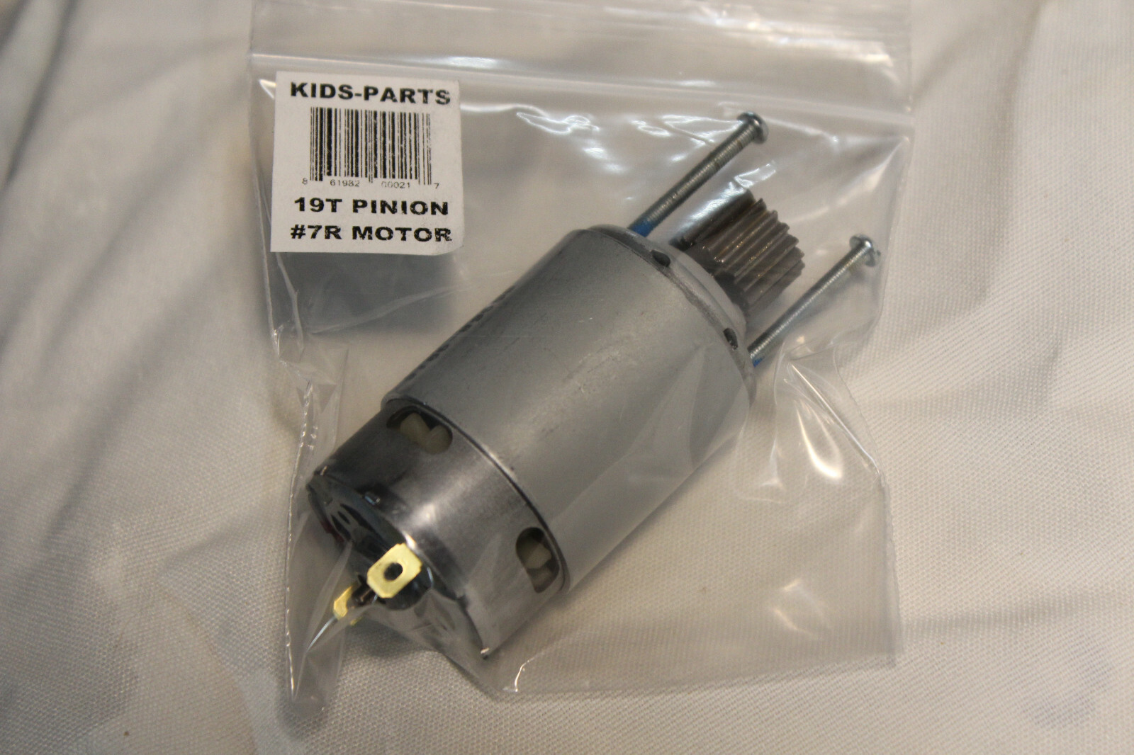 2X FASTER 15T 19T MOTORS @ 12V FITS THE POWER WHEELS 7R GEARBOXES