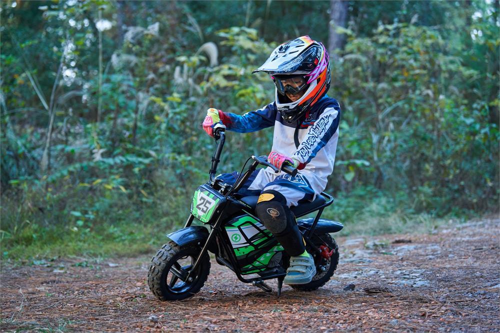 MotoTec 24v 250w Electric Lithium Powered Mini Bike Speed up to 10MPH – Black ✅