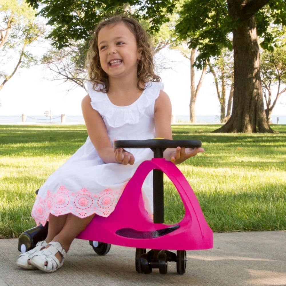 Wiggle Car Ride On Toy – No Batteries, Gears or Pedals – Twist, Swivel, Go – …