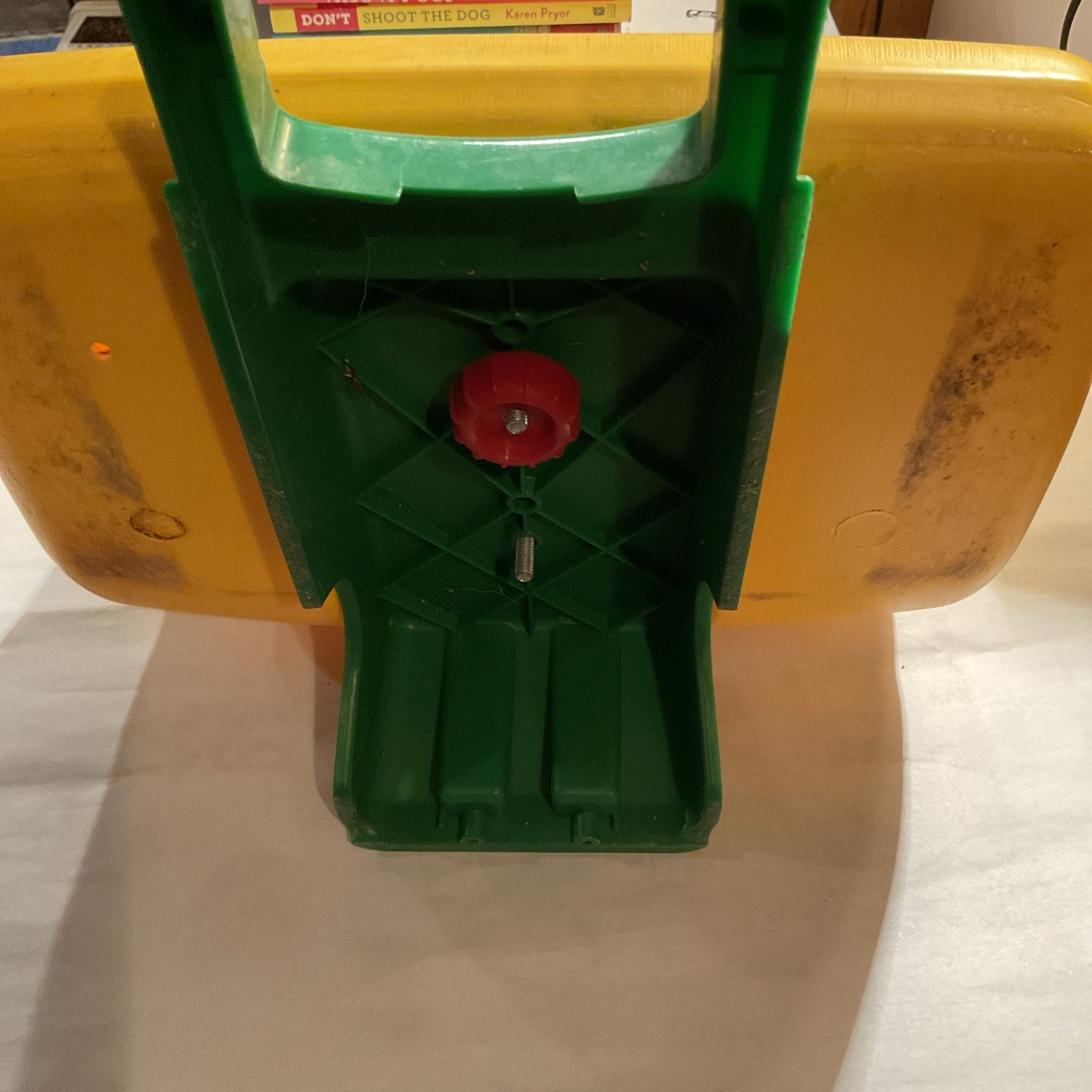 Peg Perego Tractor Yellow Seat 2005 Kids Ride On Replacement Fast Shipping
