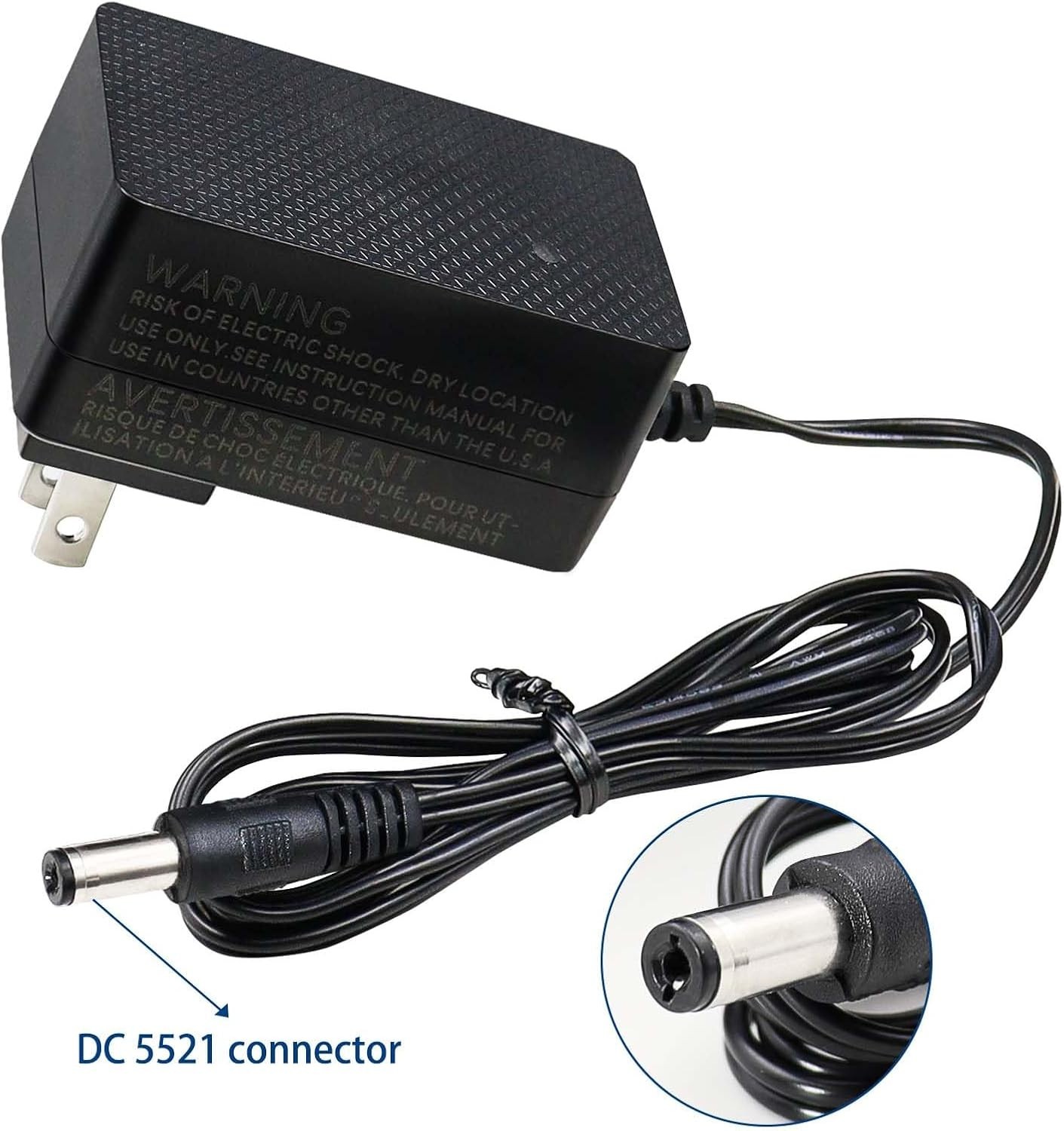 KBT 6V Battery Charger: Certified for Safe Ride-On Car Charging (1.5m Cable)