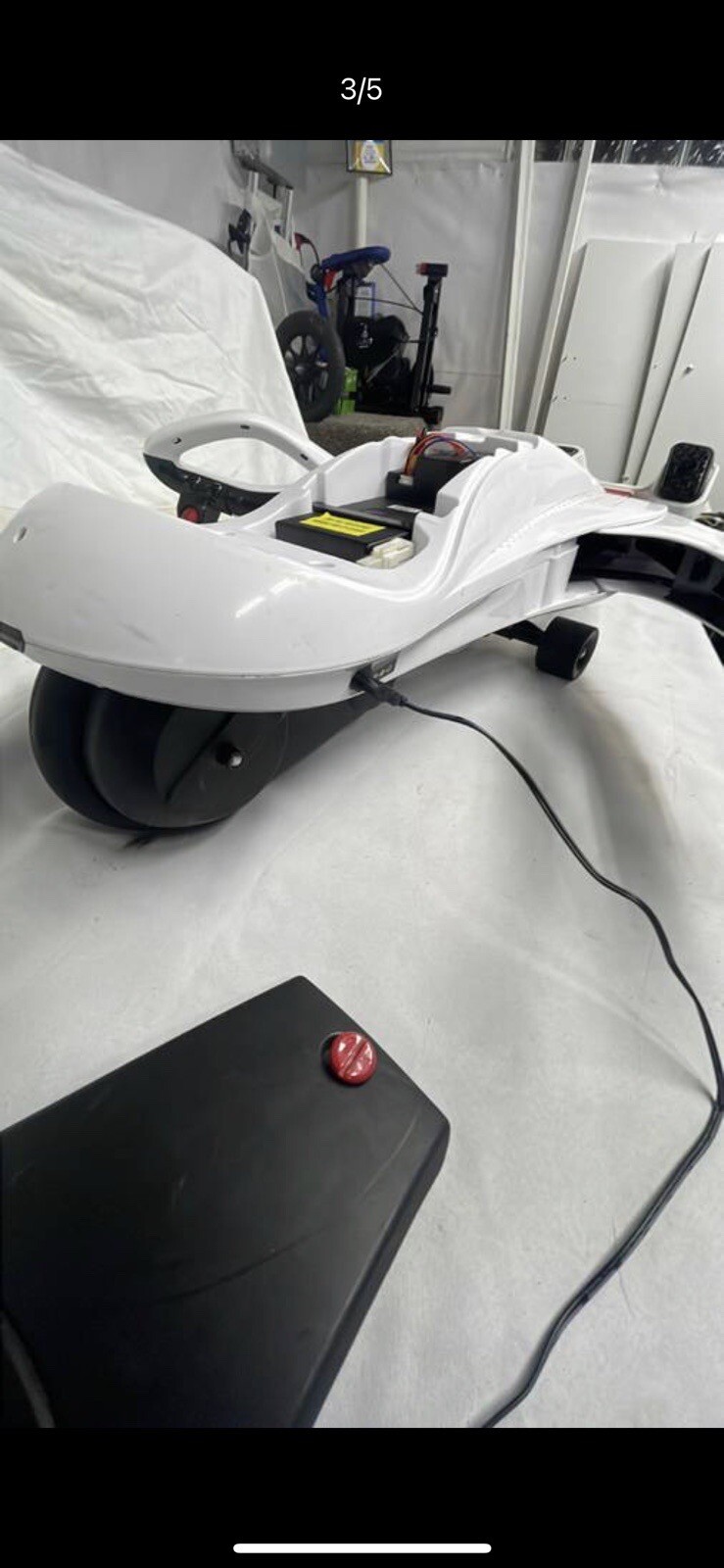 Rollplay 24V Nighthawk NexGen Powered Ride-On – White