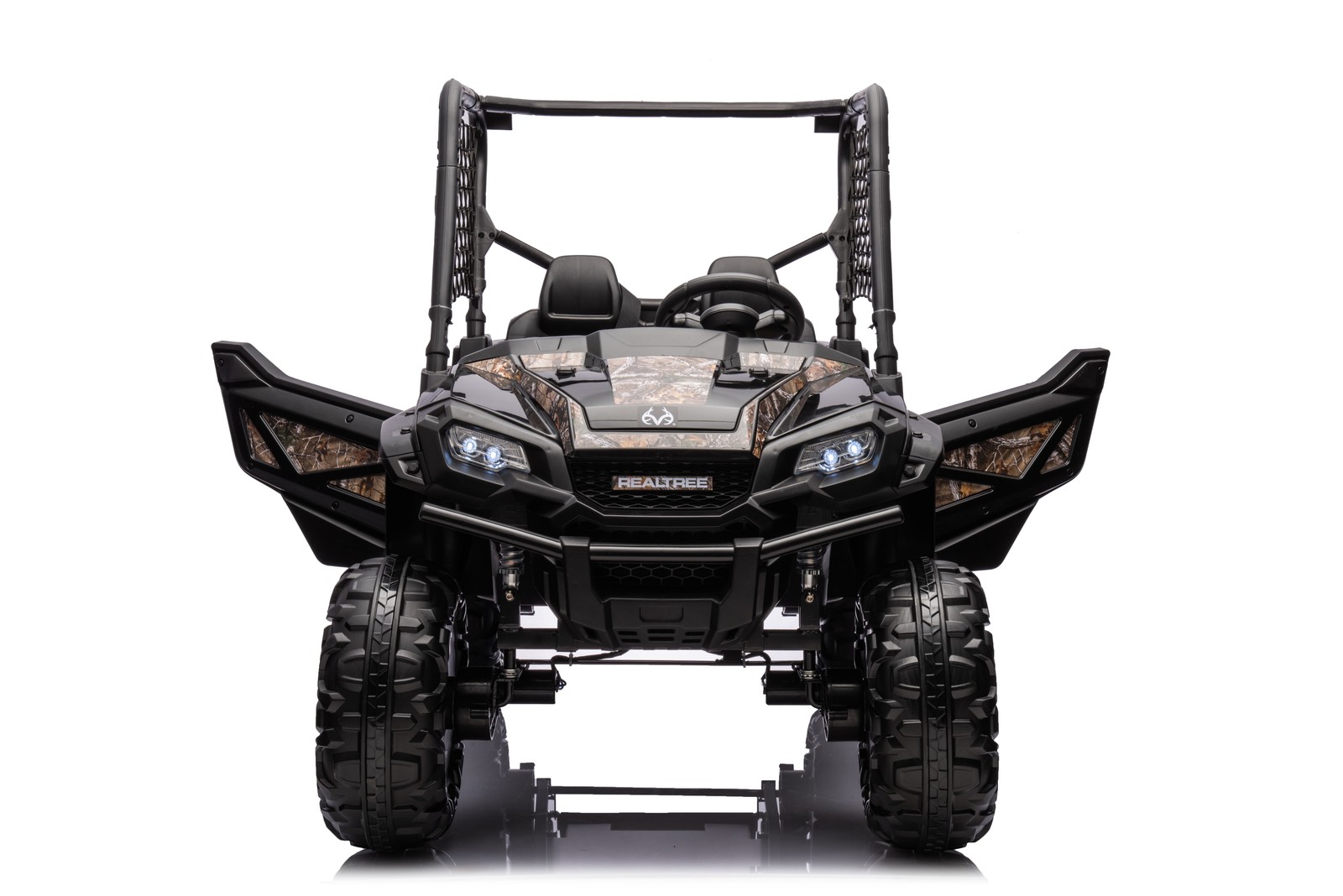 24V Realtree Camo UTV Battery-Operated Ride On Toy Remote Age 3+ Realistic
