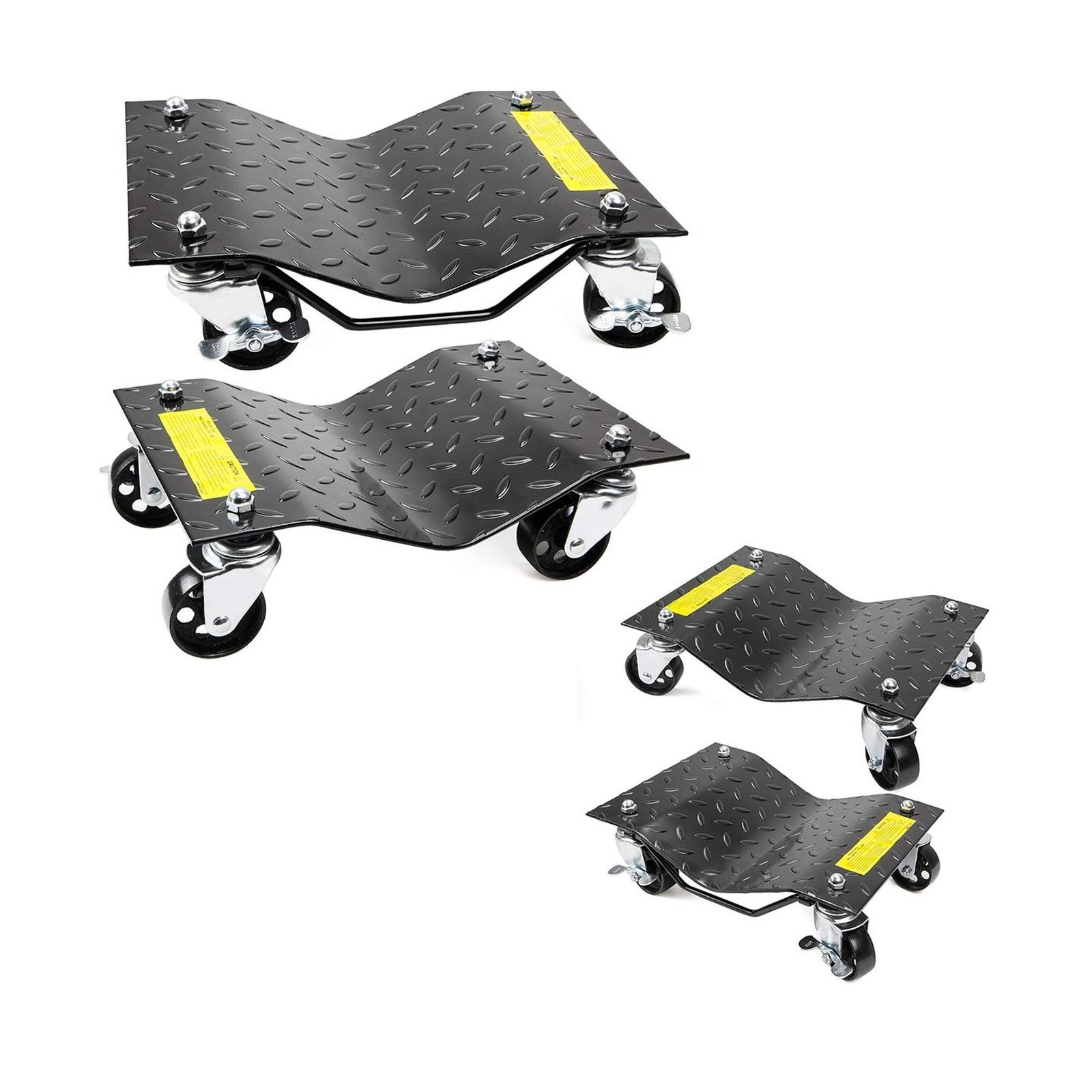 XtremepowerUS 4-Tires Premium Skates Wheel Car Dolly Repair Slide Vehicle Car…