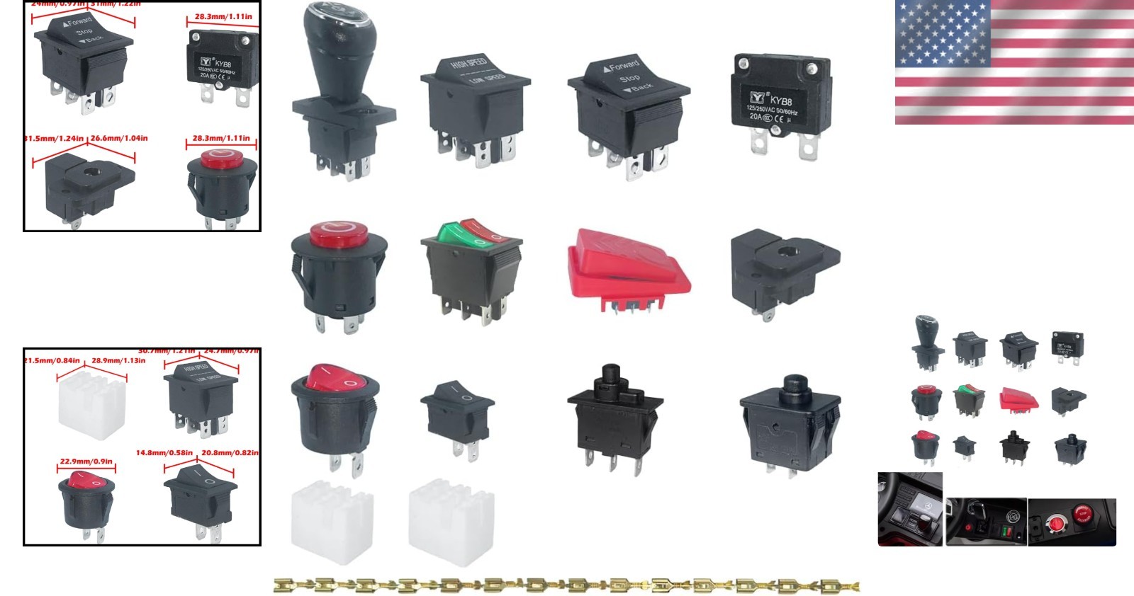 Power Wheels 14PCS Replacement Switch Kit: Upgrade Your Kids’ Ride-On Experience
