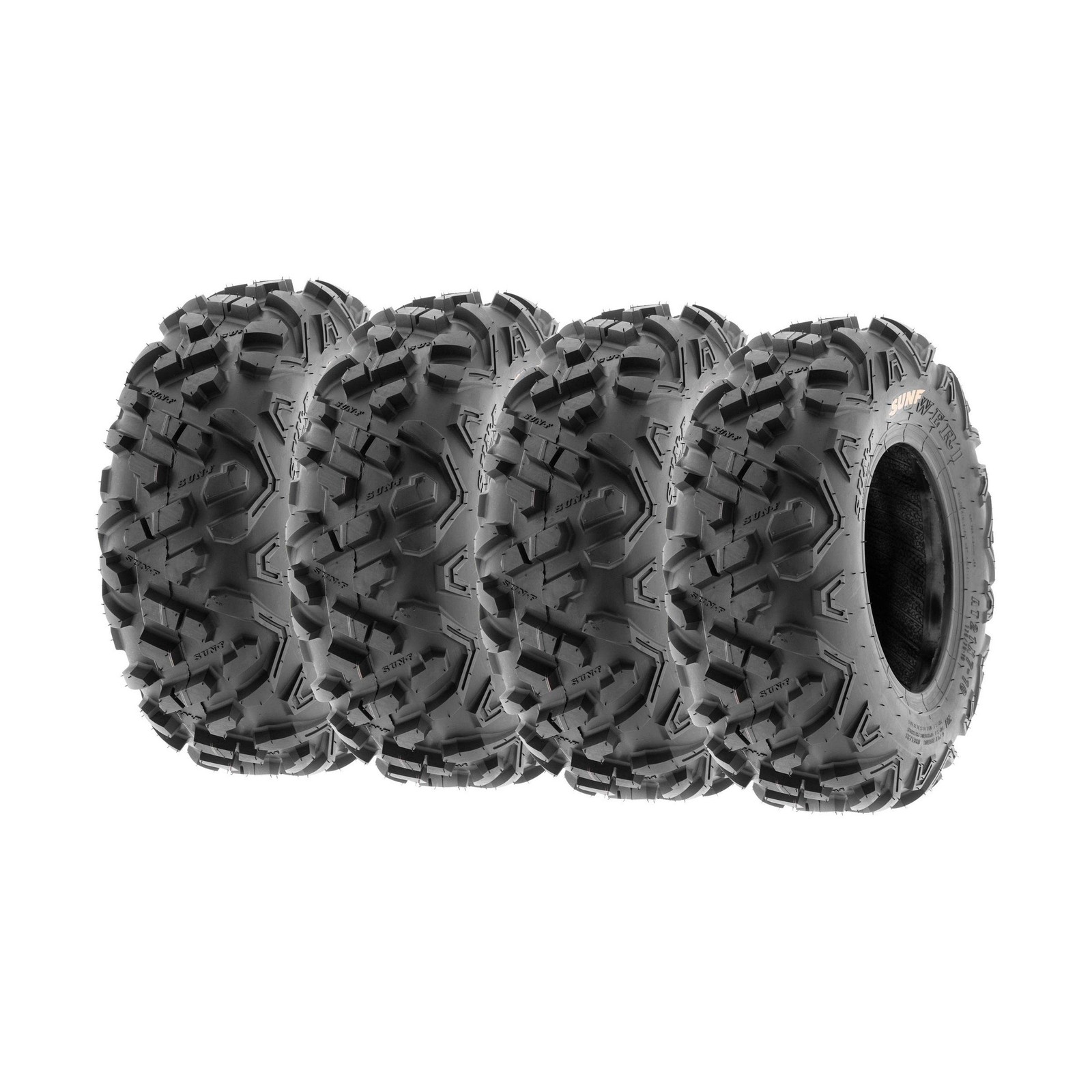 SunF Power.II ATV & Go-Kart Mini Bike Tires 145/70-6 (14×6-6), 6 PR, Tubeless…