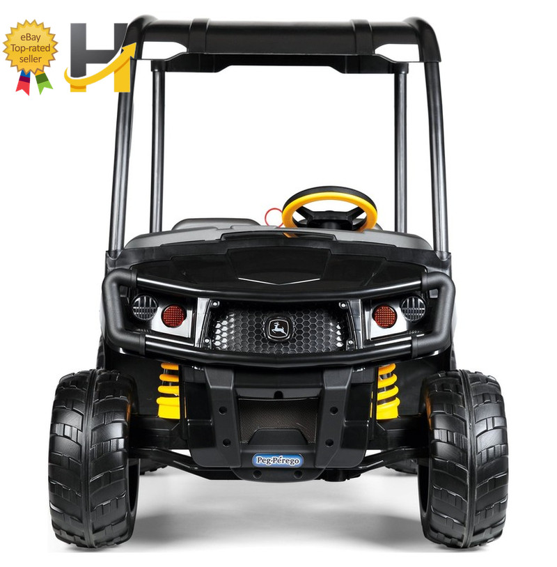 John Deere Gator XUV Midnight Black, 12-Volt Battery-Powered Ride-On