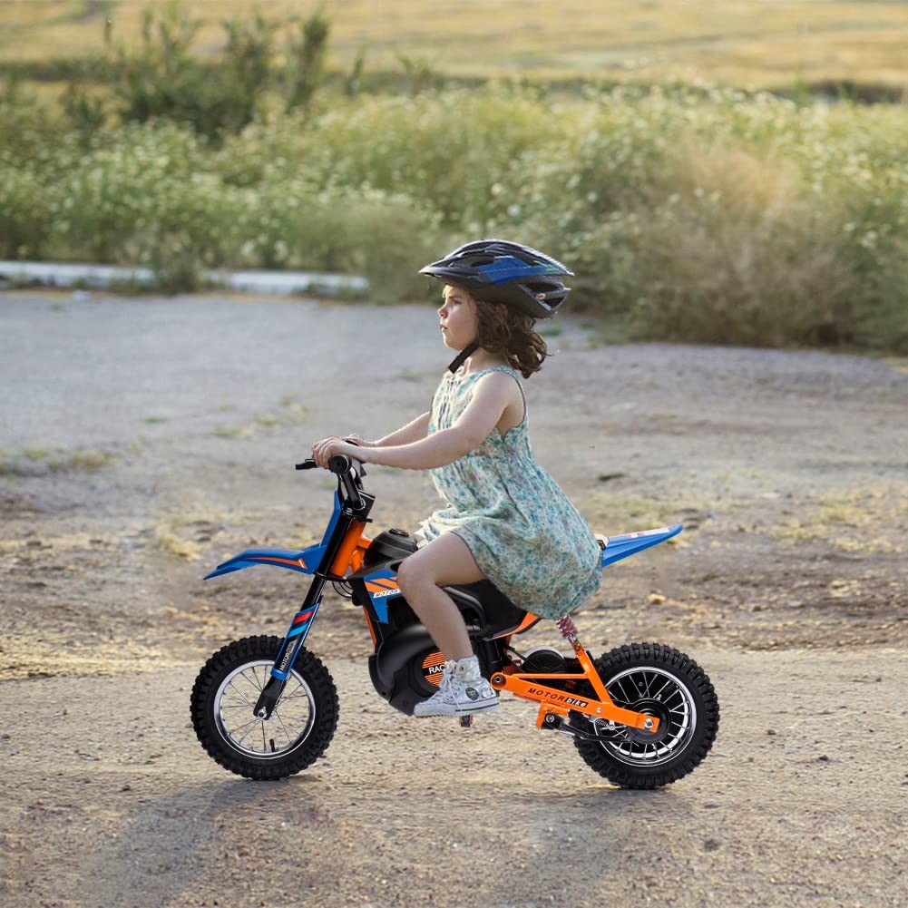 24V 7AH Kids Ride on Motorcycle Battery-Powered Fast Speed Off-Road Motocross US