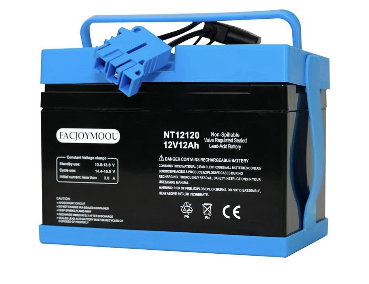 12 Volt Battery for Peg Perego John Deere Gator Polaris Gaucho Rock-in-Chase
