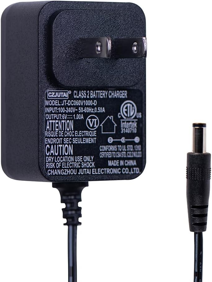 6V Charger for Kids Ride-On Toys – Safe, Reliable & Compatible with Major Brands