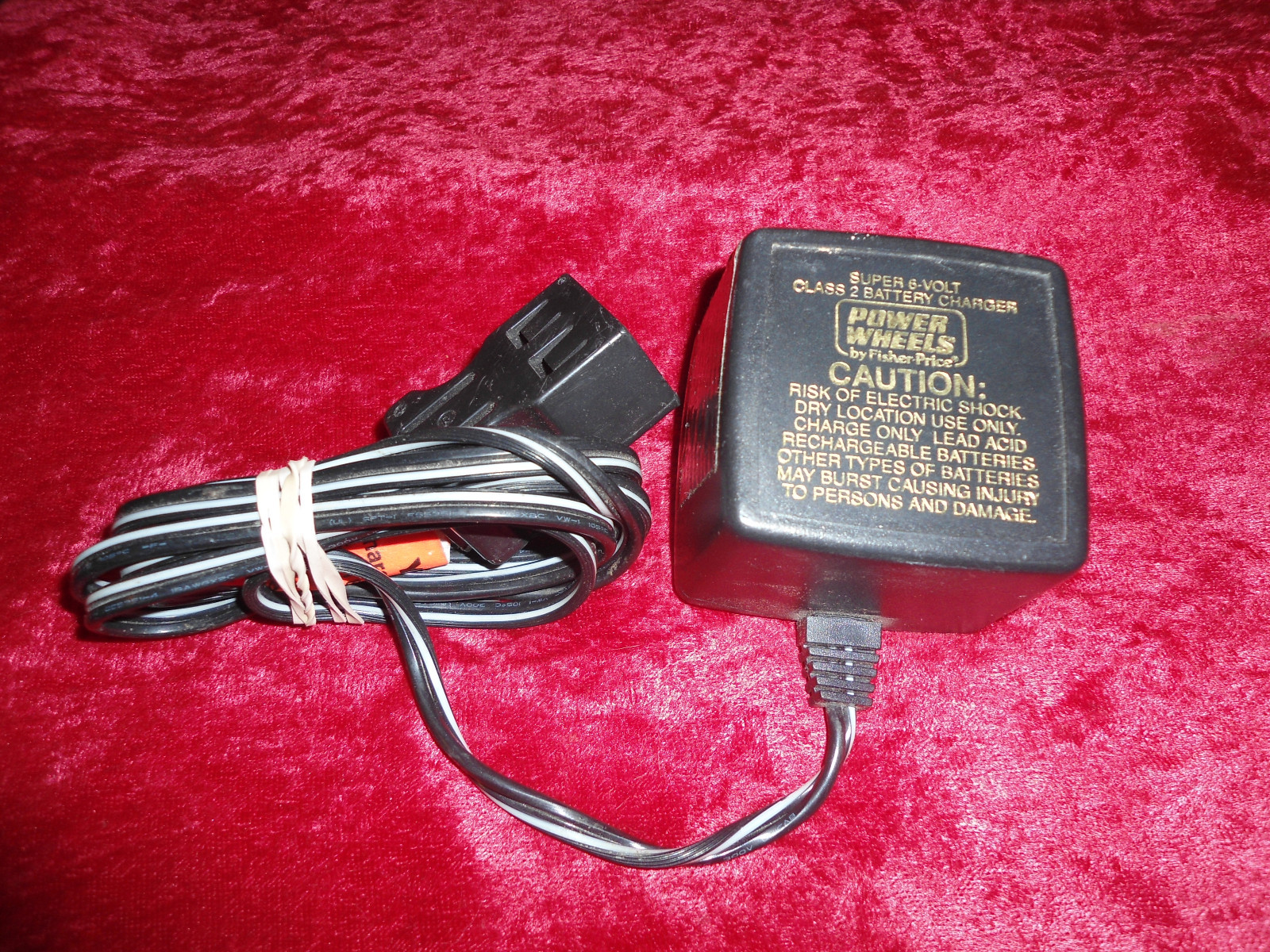 Fisher Price 00801-0974 Power Wheels BC-120-61200 Battery Charger Super 6V