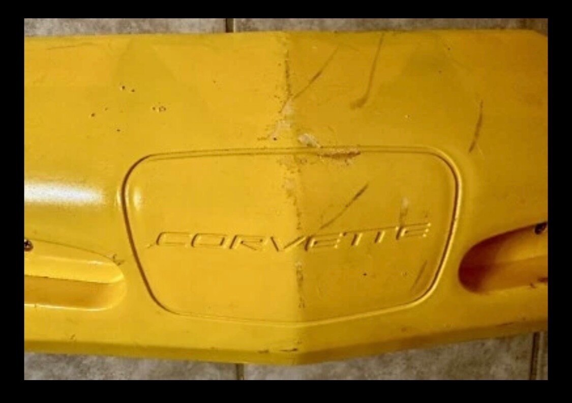 Safety 1st Corvette C5-R Pratt & Miller Front AND Rear Bumpers Yellow