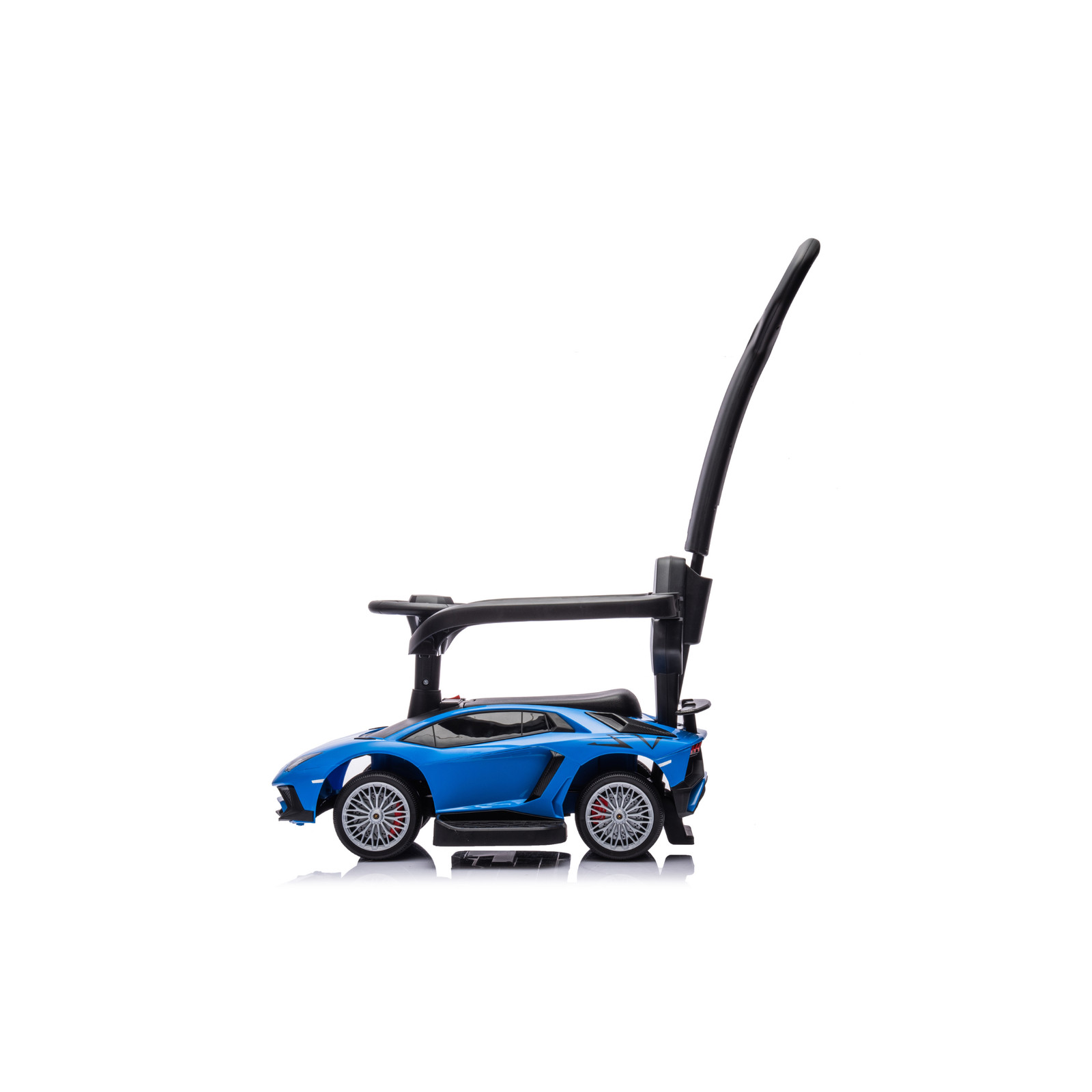 Lamborghini 3-in-1 Kids Push Ride On Toy Car Licensed Stroller Walker 66lb Cap