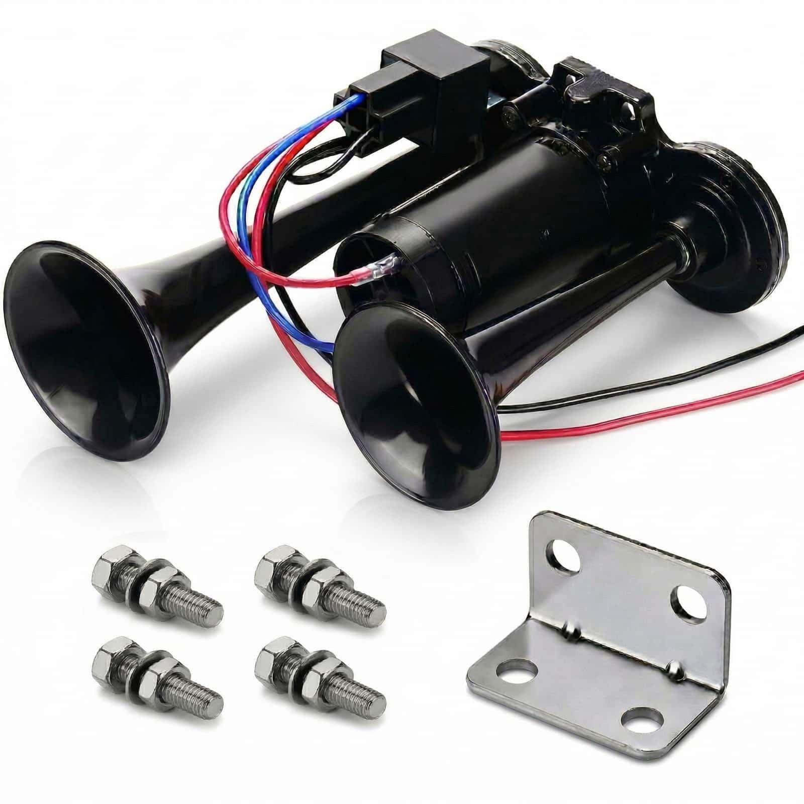 Air Horn for Car, 12V Electric Air Horn for Trucks, Boats,SUVs, Motorcycles, …