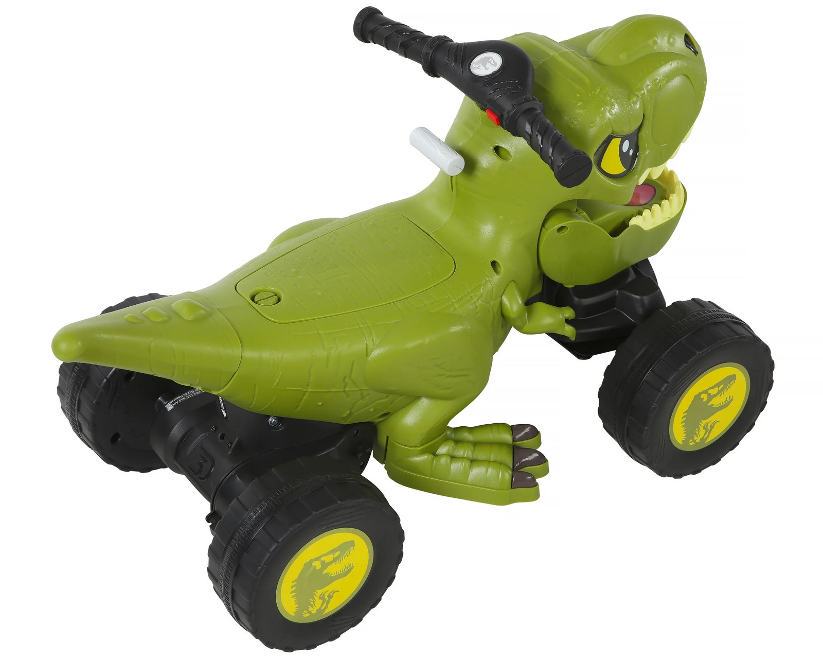 Kids Ride On Toy ATV Quad Bike Jurassic World T-Rex Dinosaur 6V Battery Powered