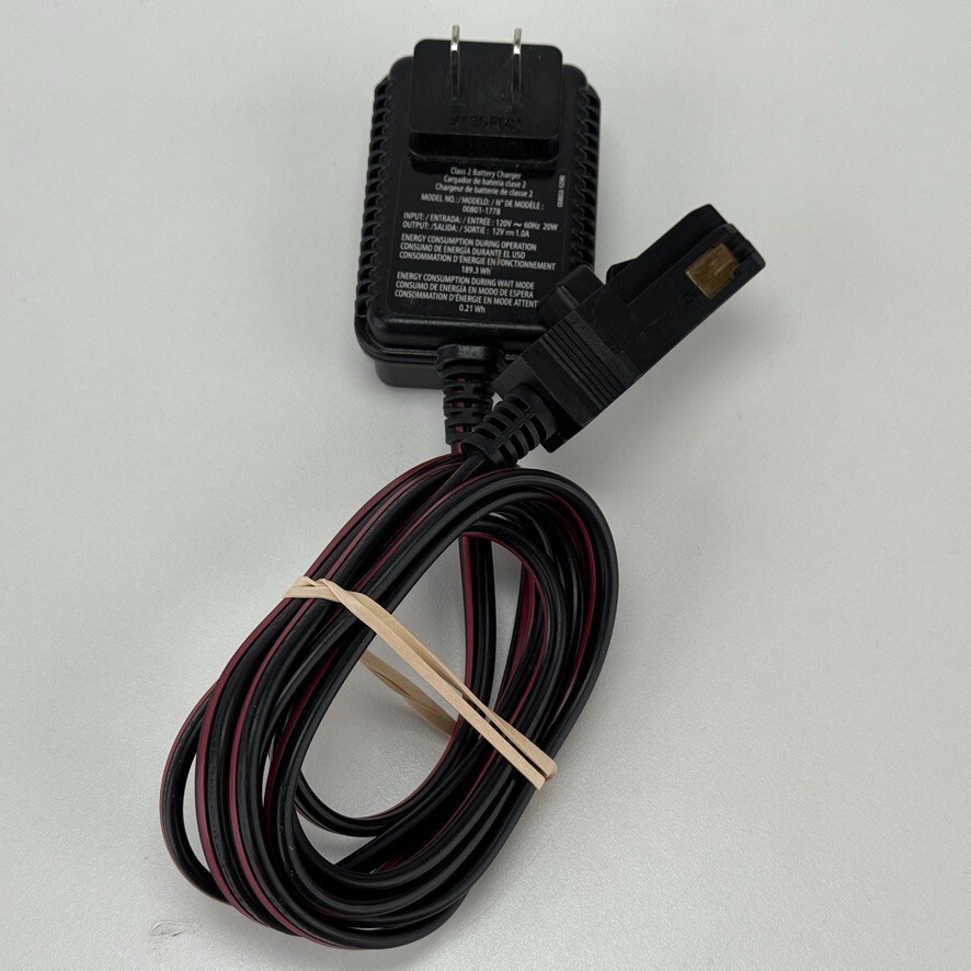 Fisher Price Power Wheels 6V Class 2 Battery Charger Wall Plug 00801-1781 LEI-4
