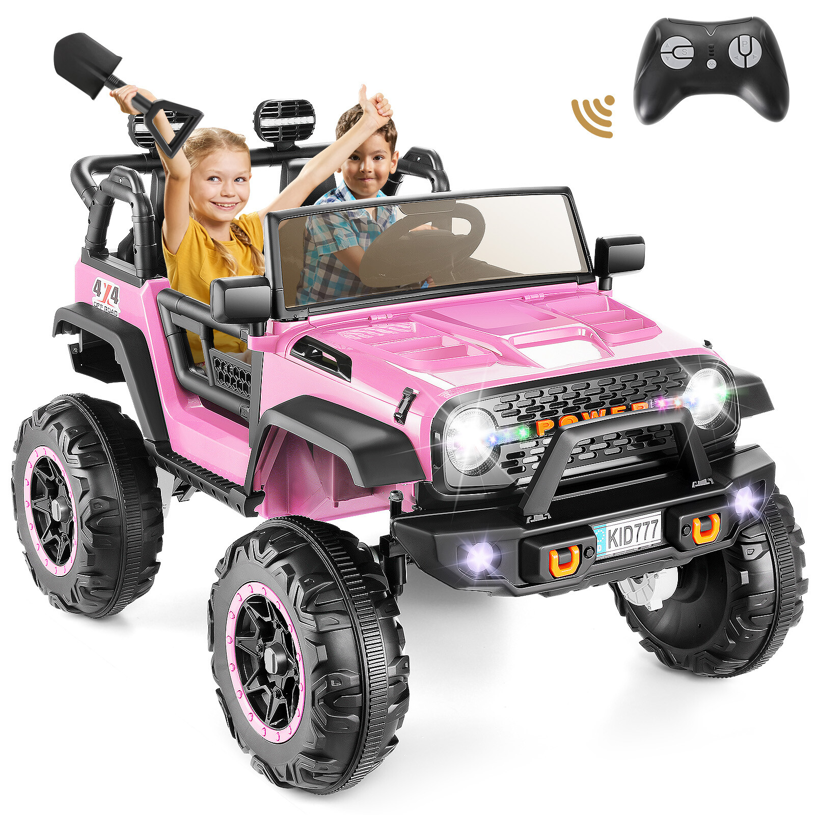 Electric Kids Ride On Car Power Wheels 24V Jeep Music Fashion with Remote Gifts