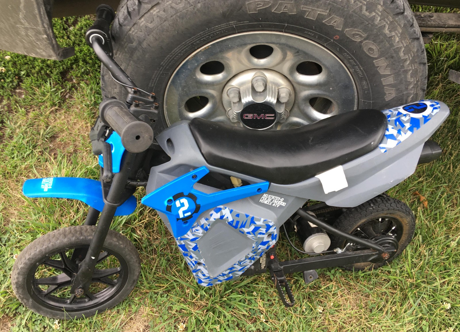 Electric Motorcycle Mini Bike Bravo Sports Pulse EM1000 dirt NO BATTERY/CHARGER