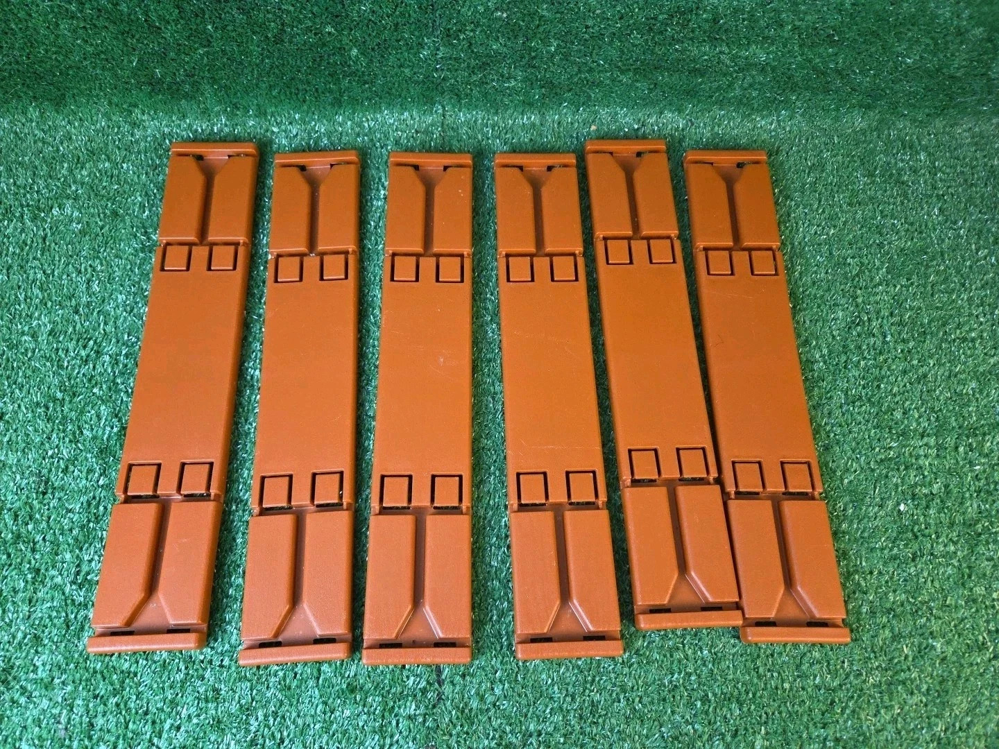 Lot Of 6 BCK92-E503 Thomas Tank Engine Ride On Train Track Connector Track