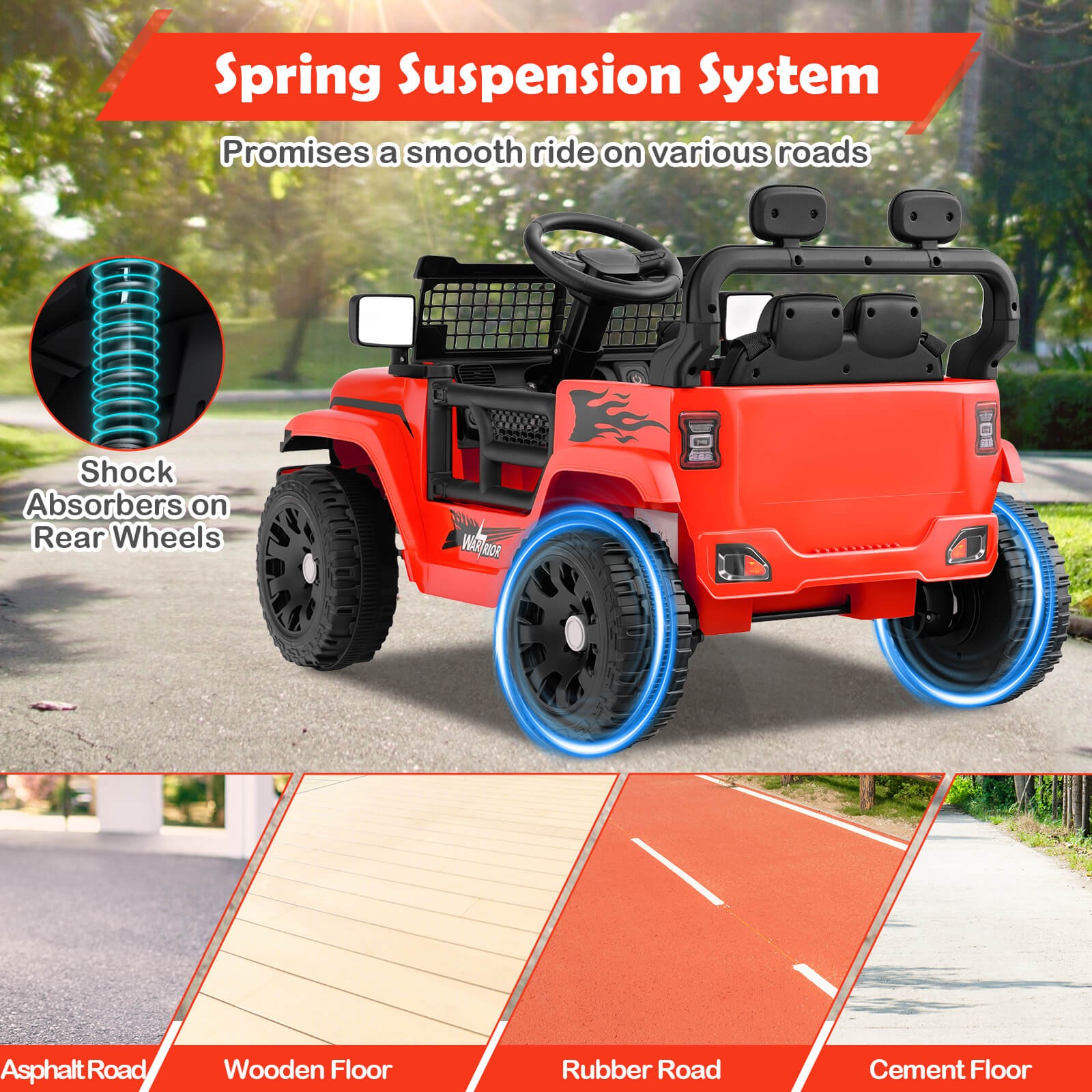 12V Kids Ride on Truck Car Battery Powered Electric Vehicle with Remote Control