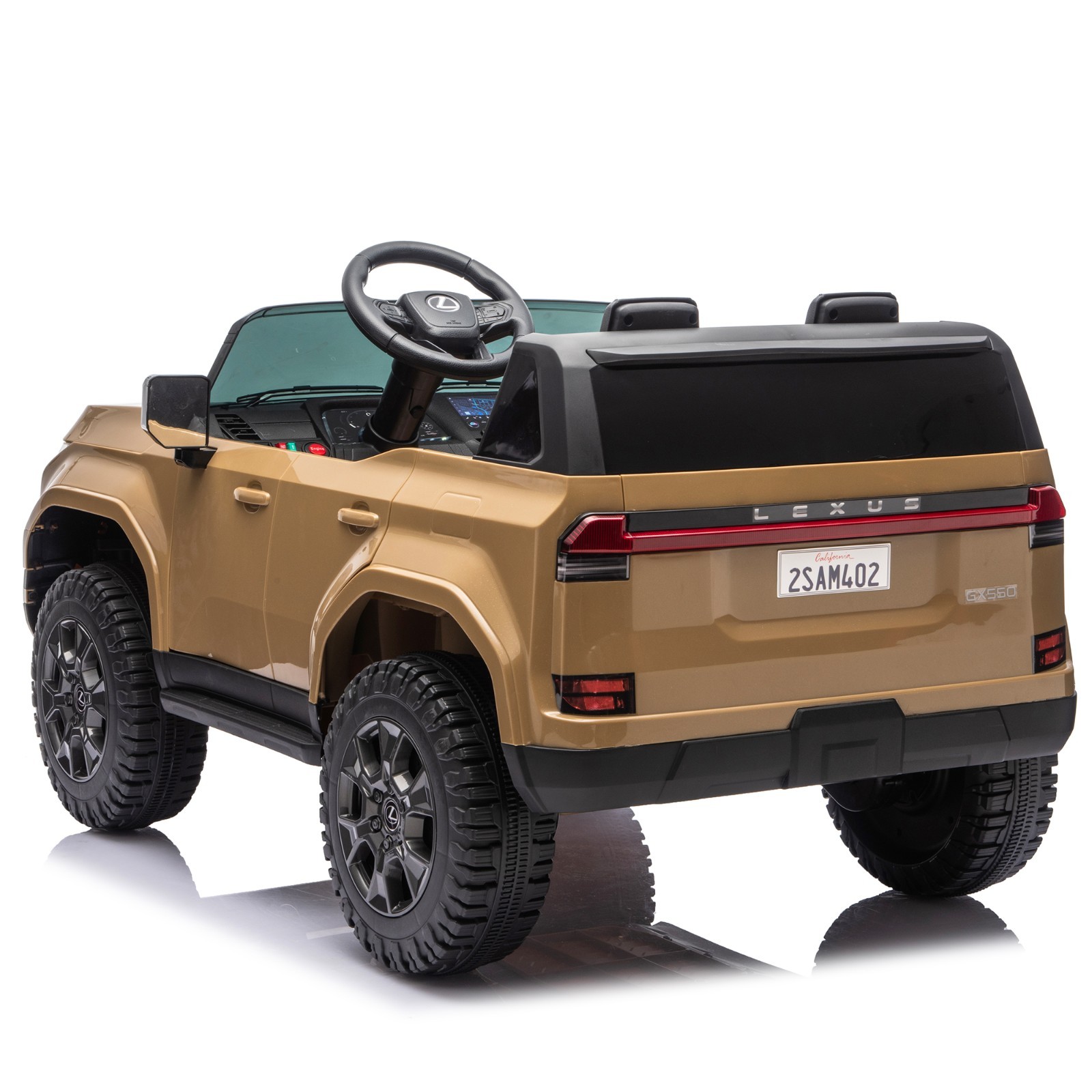 Lexus GX550 24V Kids Ride On Car 2-Seater Electric Truck Toy 3.73MPH with Remote