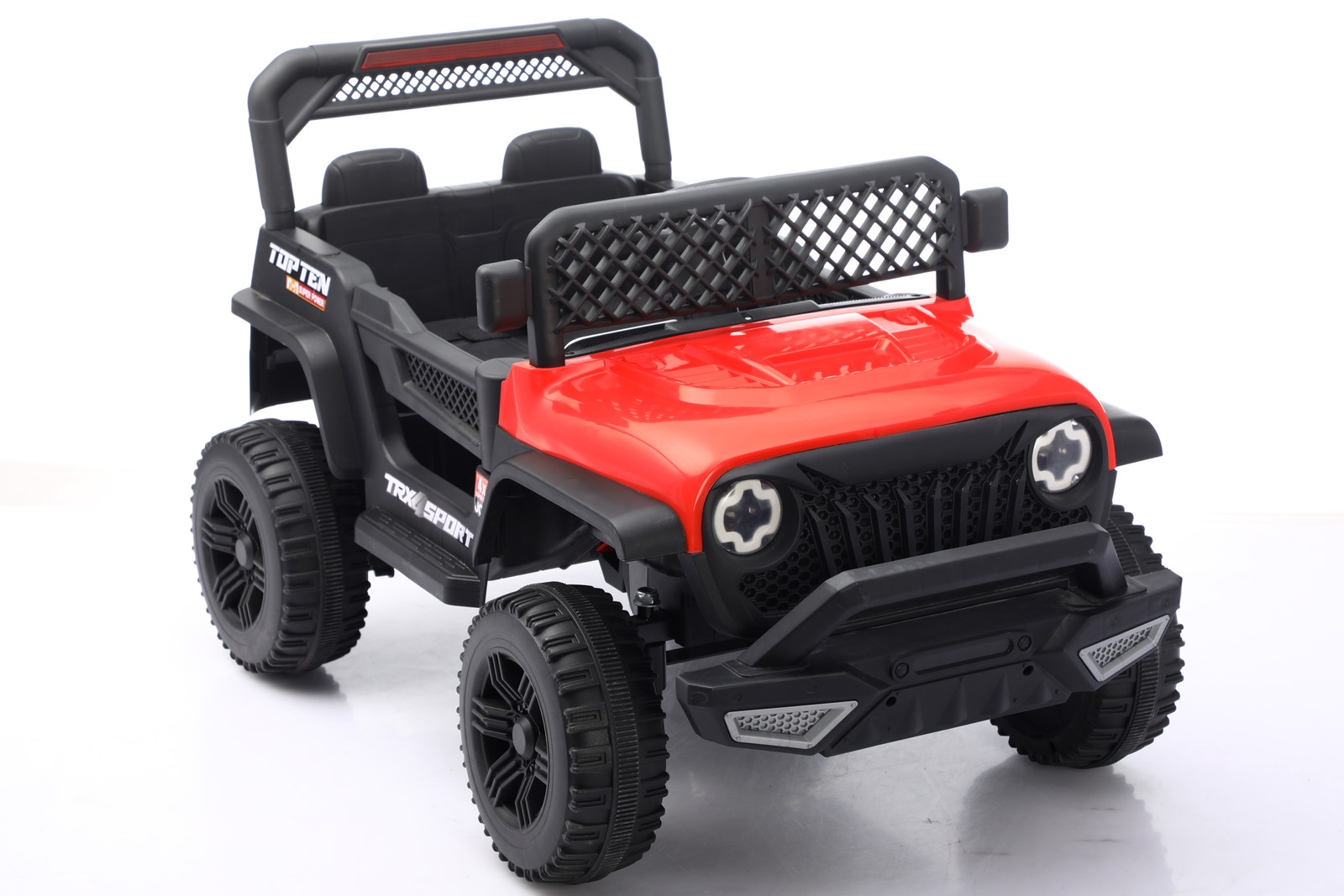 Ride on Car Kids Electric Car with Remote Control Swing for 3~6 Years Gift Red