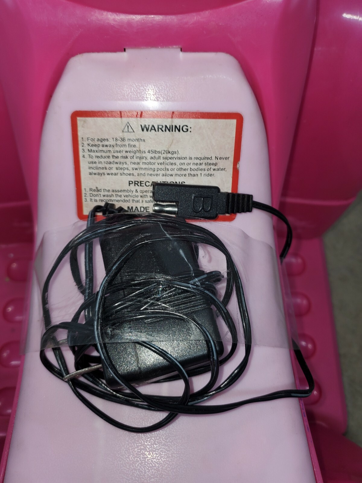 Disney Princess 6V Quad Ride-On 6 Volt Battery With Charger – Super Fun!