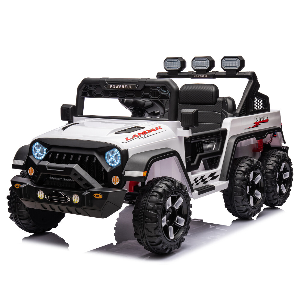 2 Seater 24V Electric Ride on Car for Kids 4WD Truck Toy with Remote Control