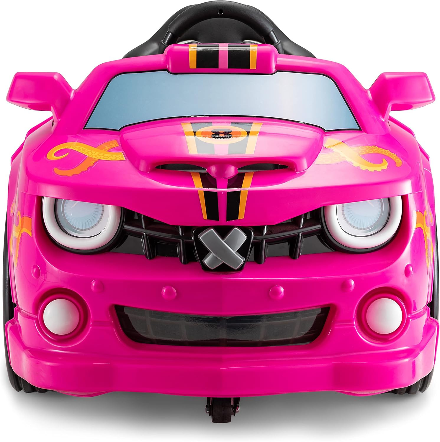 Dizzy Racers 6V Ride on Car – Toddler Toy with 360° Spin, W/Big Wheel, Indoor/Ou