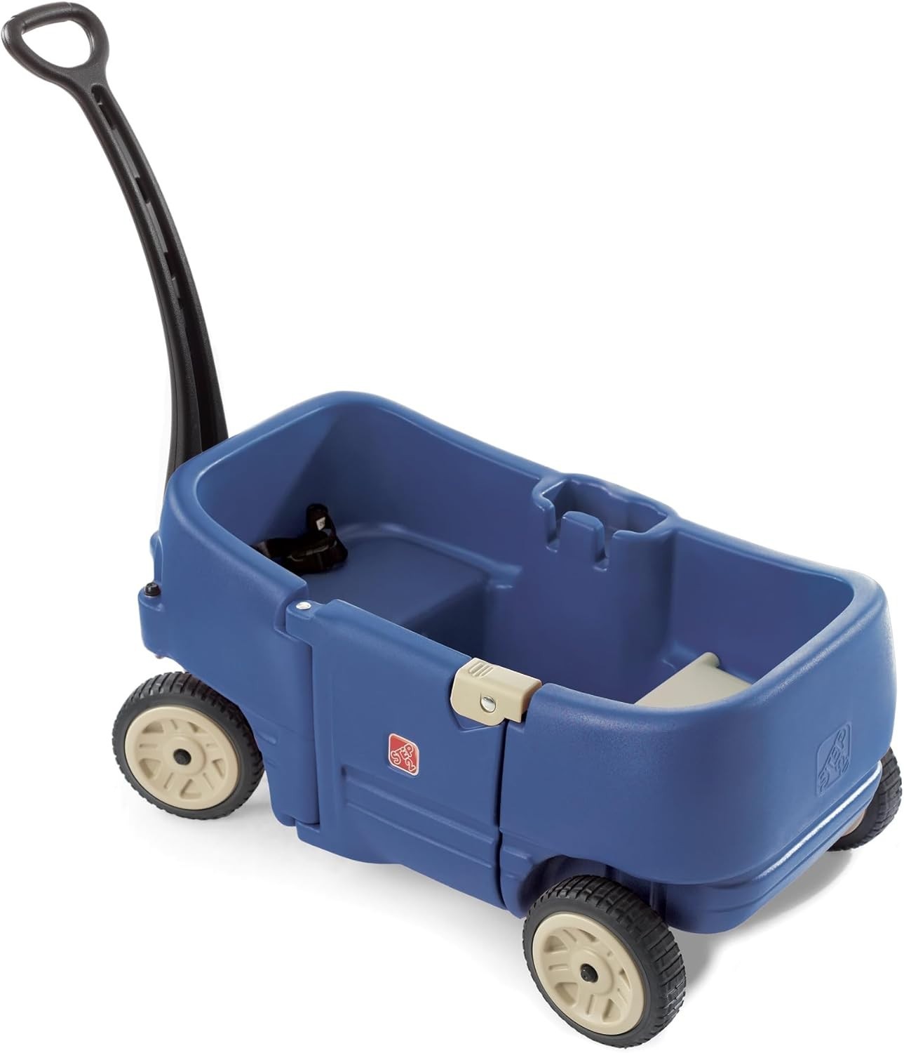 Classic Kids’ Ride-On Wagon, Durable Plastic Construction