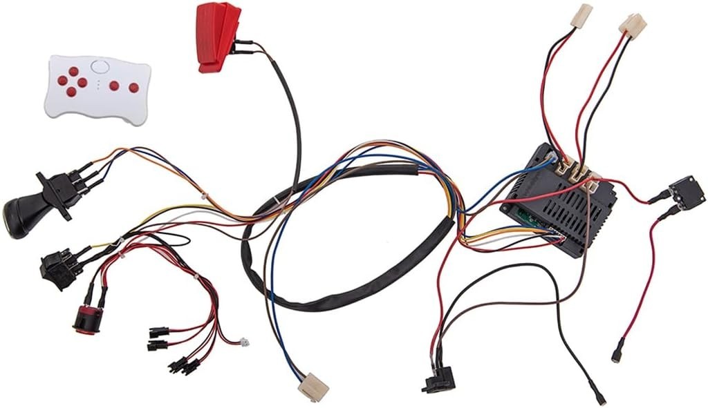 12V Kids Electric Car Modification Kit with 2.4G Bluetooth Remote Control
