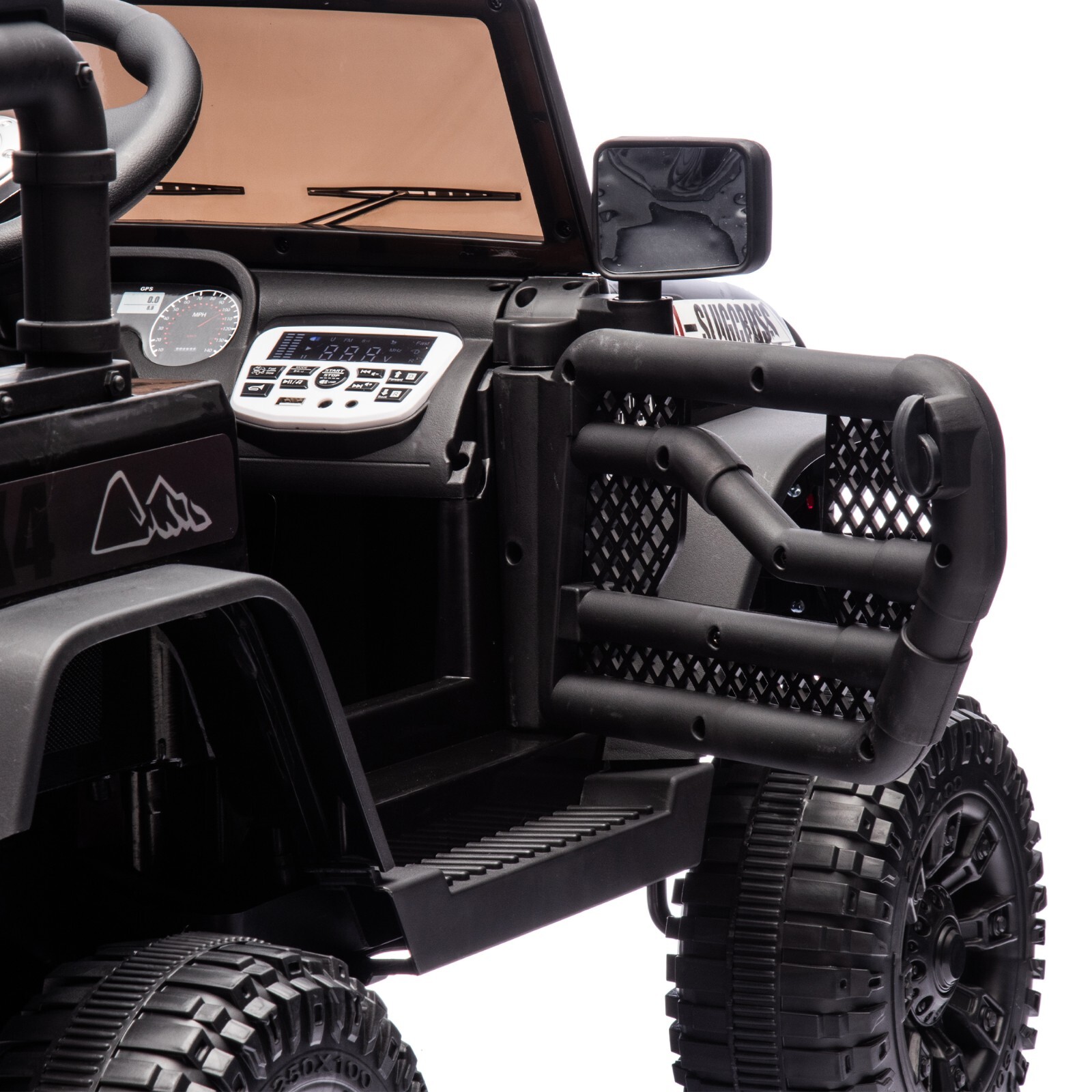 24V Kids Electric Jeep Ride on Car Toy 400W Power Wheels W/ Remote Control Music