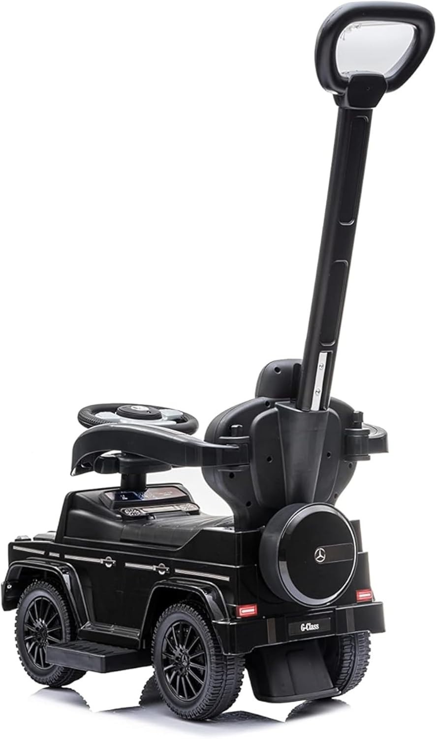 Versatile 3 in 1 Push Car: Mercedes G-Wagon for Toddlers 1-3 with Music & Sounds
