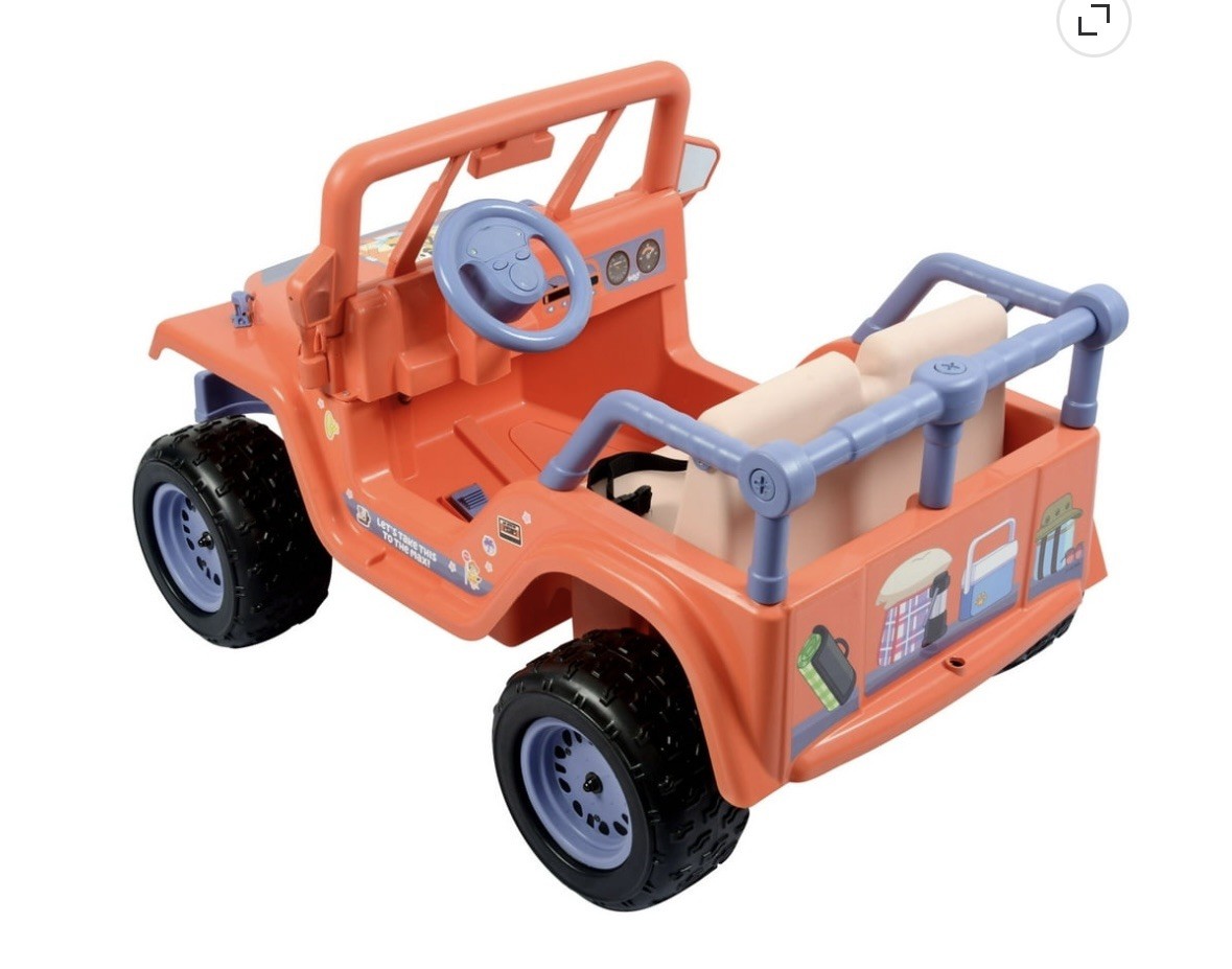 NEW Bluey 12V 4-Wheeler Ride-On, 12 Volt Battery Powered Car for Kids w/ Sounds
