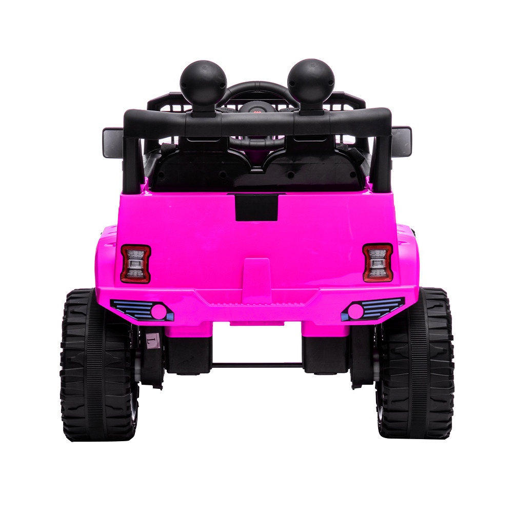 12V Kids Electric Car Ride on Toy Pink Jeep-style Battery Powered w/Remote MP3