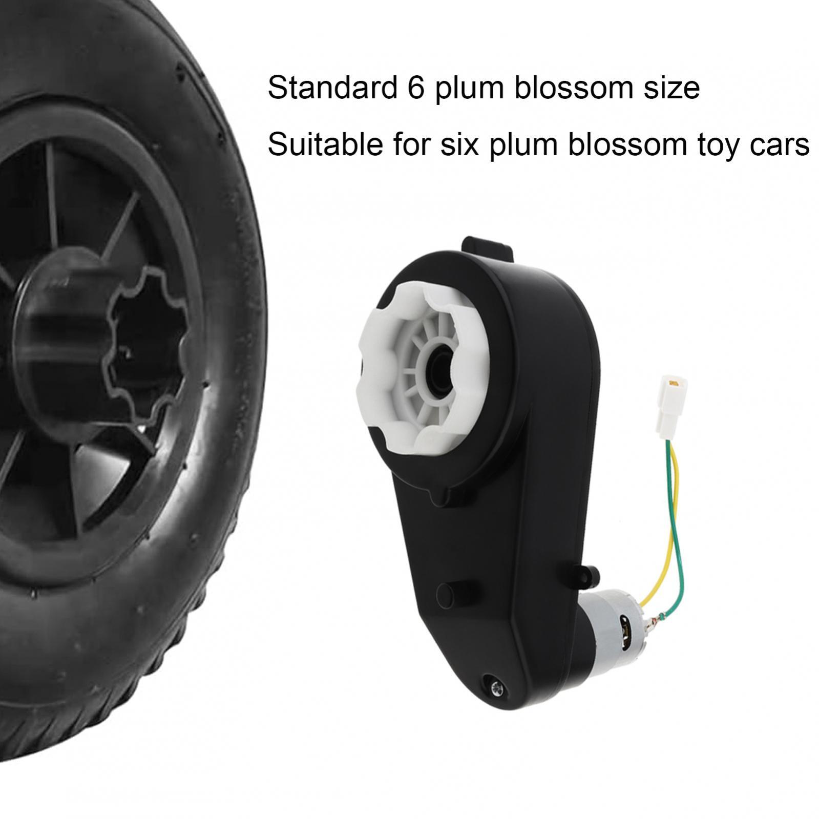 1x 12V RS550 High-Speed Motor Gearbox for Power Wheels Kids Ride On Toys Car SUV
