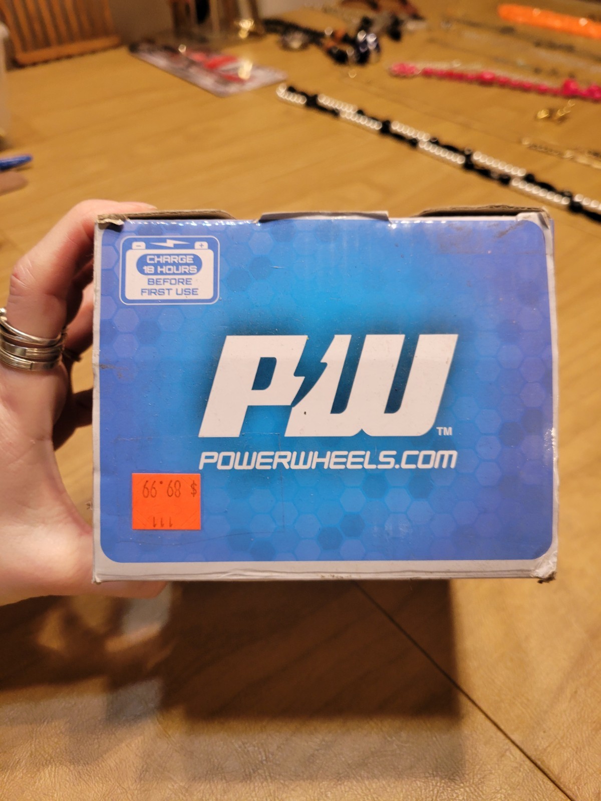 Power Wheels Gray Battery 12 Volt Expires June 2021 original Box Untested