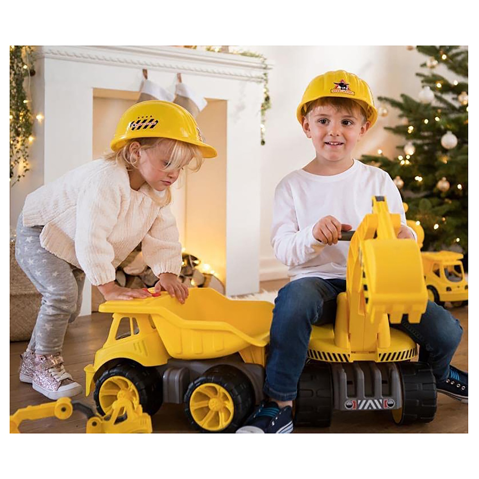 Aquaplay: BIG – Power Worker Maxi Truck Rideon, Toy Playset, 55lb Capacity, Kids