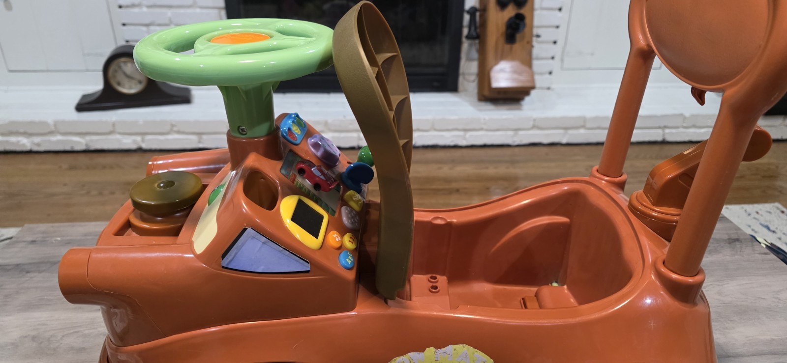 Kiddieland Disney Pixar Cars Tow Mater Activity Ride On Lights Speech & Motion