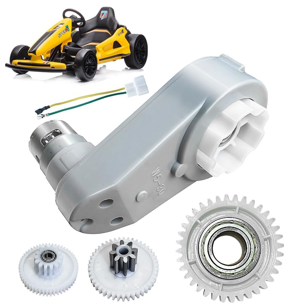 High-Speed 24V RS775 Motor Gearbox for Power Wheels Upgrade, 18V-24V DC Motor fo