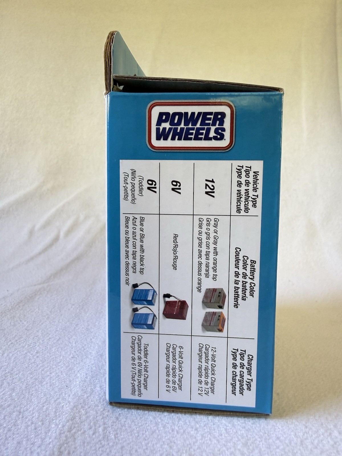 NEW OEM Power Wheels Fisher-Price 6V Blue Battery Charger P6829 00801-1483