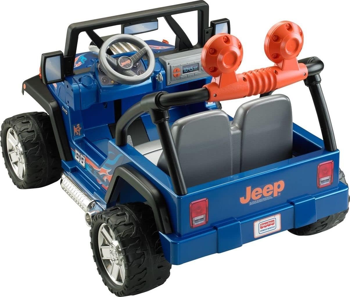 Fisher-Price Power Wheels 12V Hot Wheels Jeep Wrangler Ride-On Toy