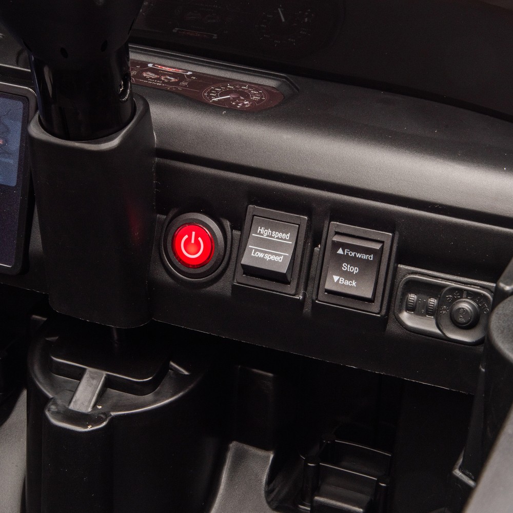 Licensed Dodge RAM 12V Ride On Truck w/ Remote Bluetooth Music for Kids Ages 3-6